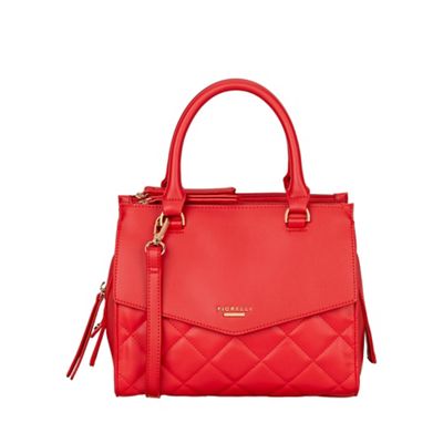 Red Mia Quilted Grab Bag